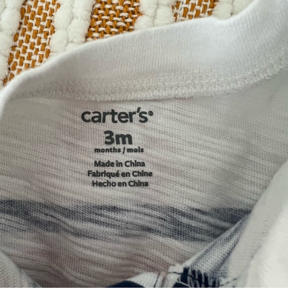 Carter's Baby Boys 4 Pack Rompers Size 3 M - Picture 15 of 17